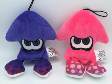 4x Splatoon 2 Tintenfische - 20cm
